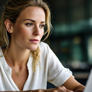 business_frau_am_laptopo