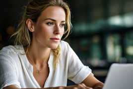 business_frau_am_laptopo